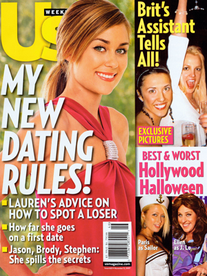 Illustration for article titled Today In Tabloids: TomKat May or May Not Split, Britney Snorts, L.C. Dates